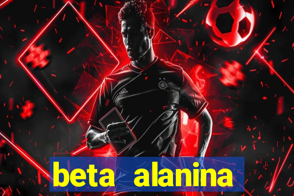 beta alanina aumenta a pressao